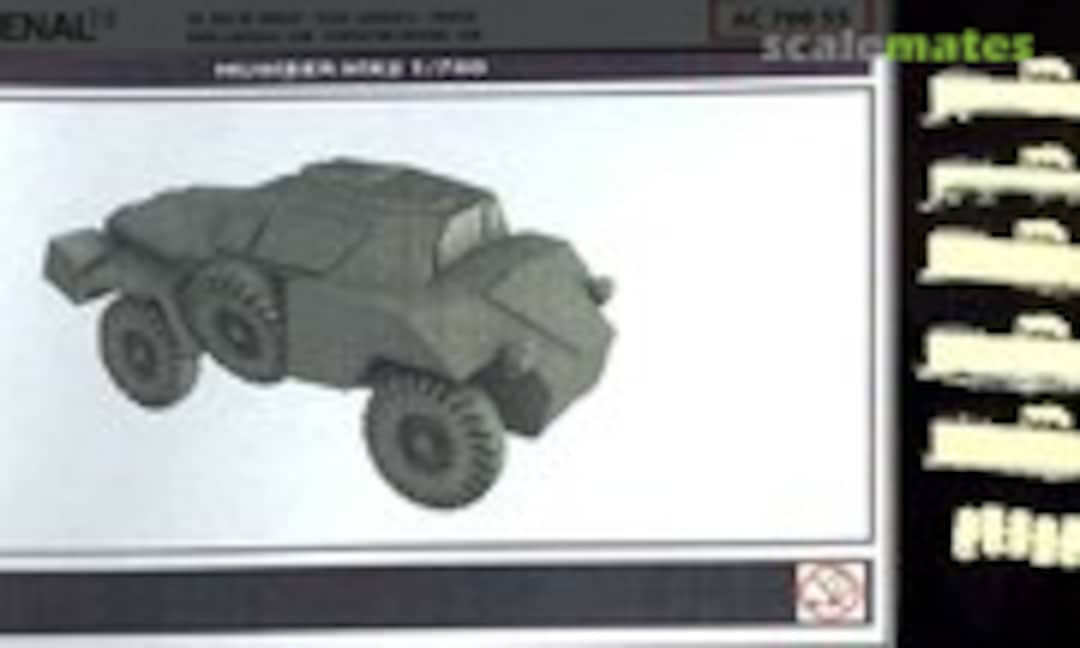 1:700 British Army Humber Mk.2 (L'Arsenal AC 700 55) AC 700 55