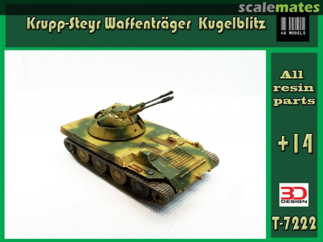 Boxart Krupp-Steyr Waffentragër KugelBlitz T7222 46 Models Boxart Krupp-Steyr Waffentragër KugelBlitz T7222 46 Models