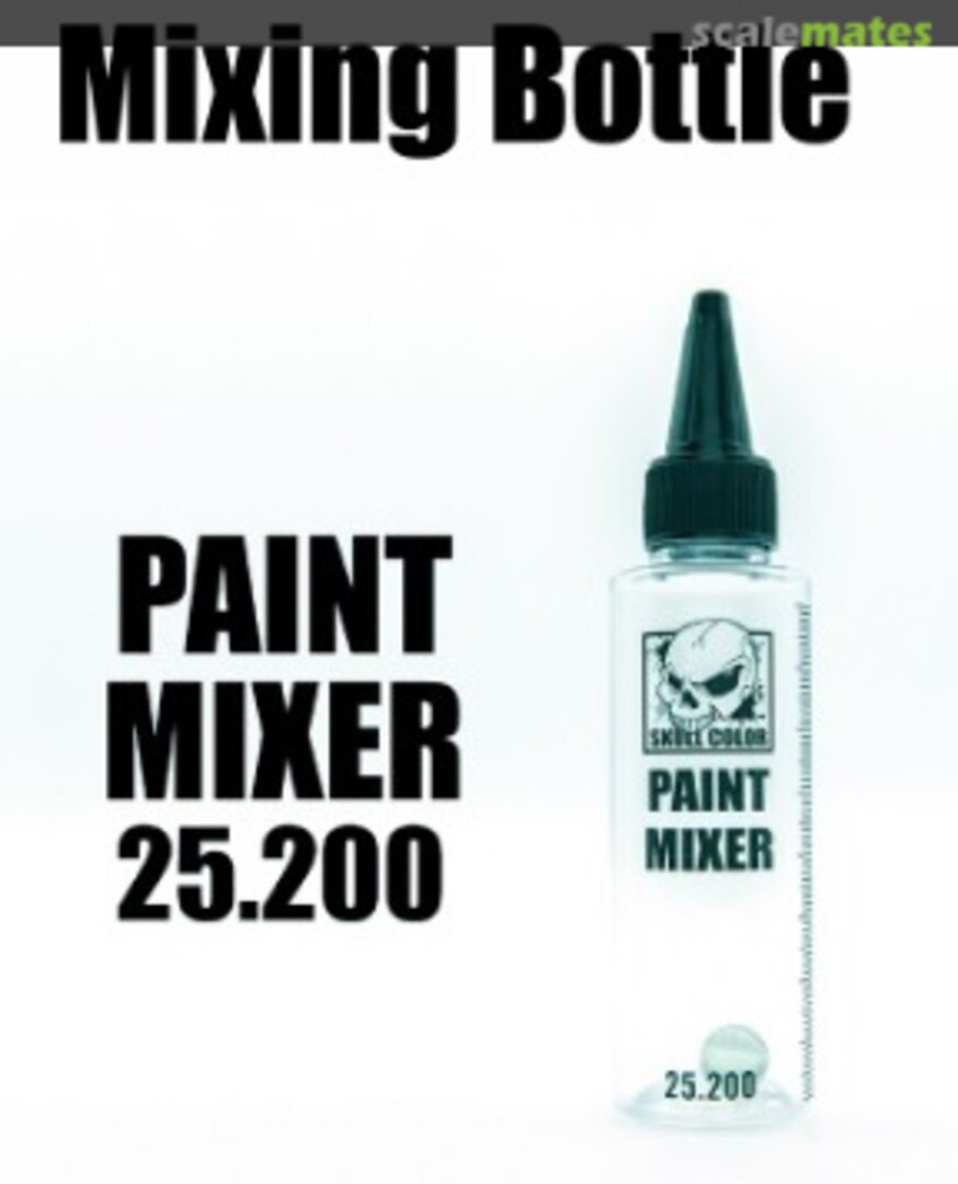 Boxart Paint Mixer Mixing Bottle 60 ml 25.200 Skull Color Boxart Paint Mixer Mixing Bottle 60 ml 25.200 Skull Color
