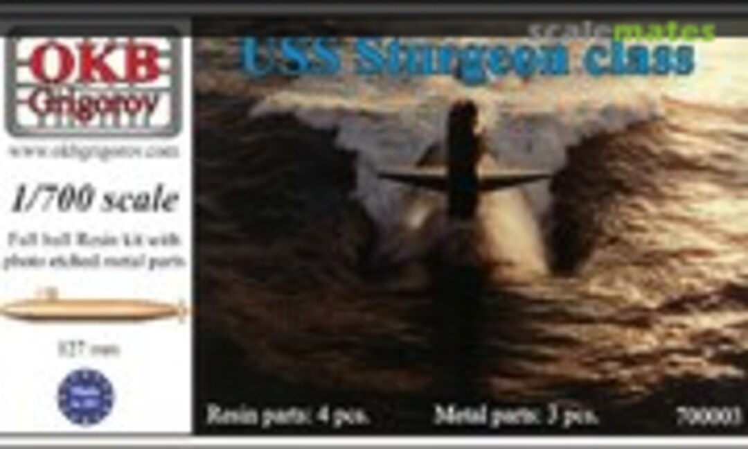 1:700 USS Sturgeon class (OKB Grigorov 700003)