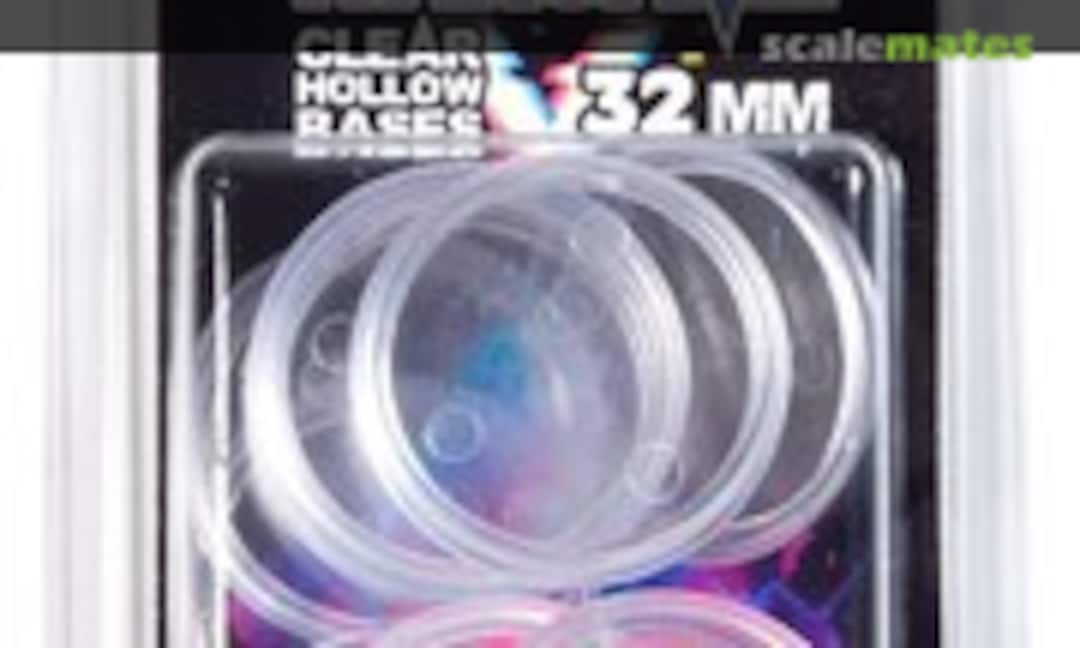 No CLEAR HOLLOW BASES 32 mm x 10 units (AK Interactive AK 1113) AK 1113