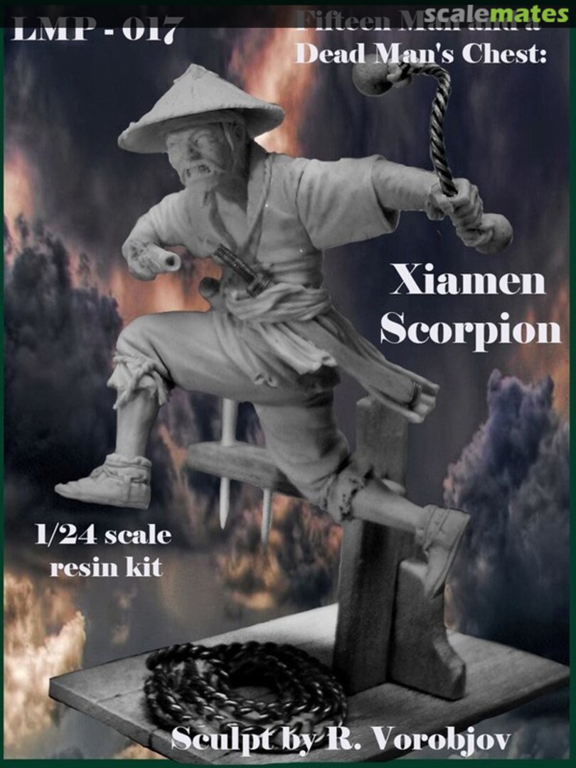Boxart Fifteen Man and a Dead Man's Chest: Xiamen Scorpion LMP-017 Legion Miniatures Boxart Fifteen Man and a Dead Man's Chest: Xiamen Scorpion LMP-017 Legion Miniatures