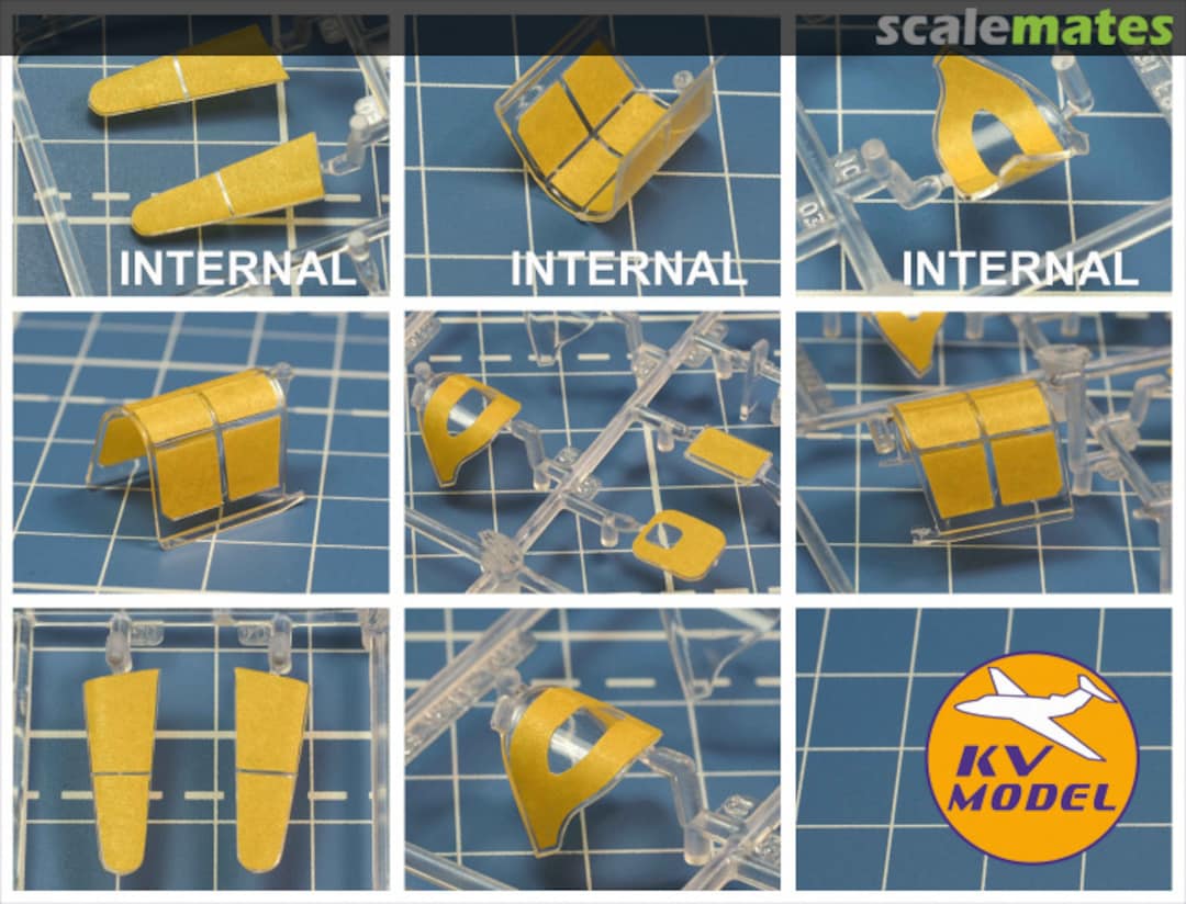 Contents Curtiss P-40B Warhawk / Tomahawk Mk.II (Double-sided) 48152-1 KV Models Contents Curtiss P-40B Warhawk / Tomahawk Mk.II (Double-sided) 48152-1 KV Models