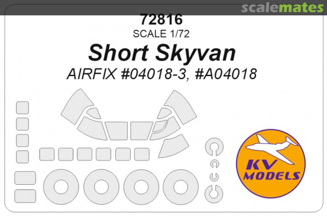 Boxart Short Skyvan 72816 KV Models