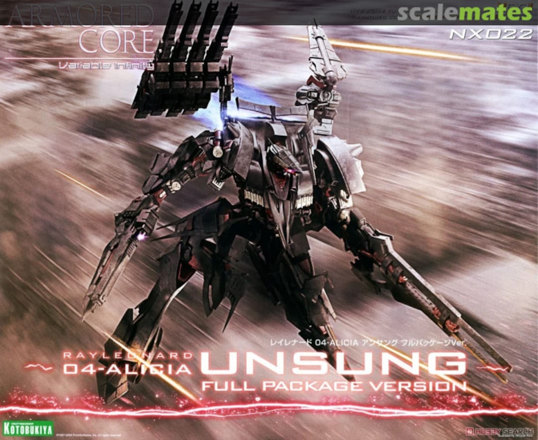 Boxart Rayleonard 04-Alicia Unsung Full Package Version VI089 Kotobukiya Boxart Rayleonard 04-Alicia Unsung Full Package Version VI089 Kotobukiya