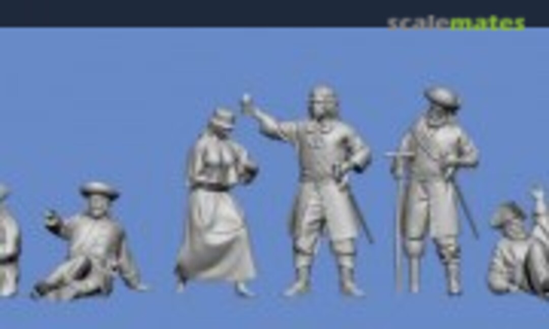 1:72 Pirates Of The Caribbean III (Germania Figuren GF 72 8007) GF 72 8007