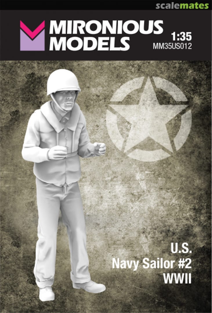 Boxart WWII US Navy Sailor #2 MM35US012 Mironious Models Boxart WWII US Navy Sailor #2 MM35US012 Mironious Models