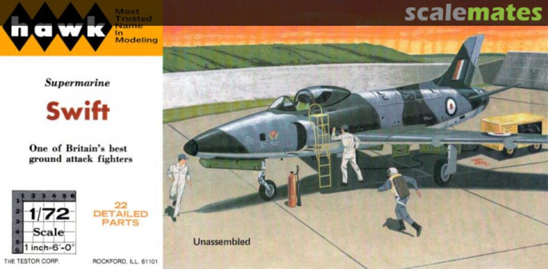 Boxart Supermarine Swift 607-50 Hawk Boxart Supermarine Swift 607-50 Hawk