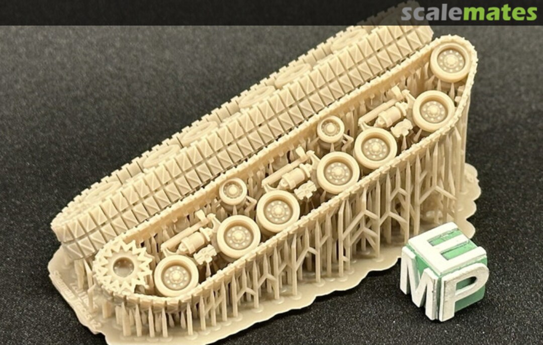 Boxart Tracks and Chassis for Sherman Tank and Derivative - Version 2 (3D-Printed) 72011665 EMP3d