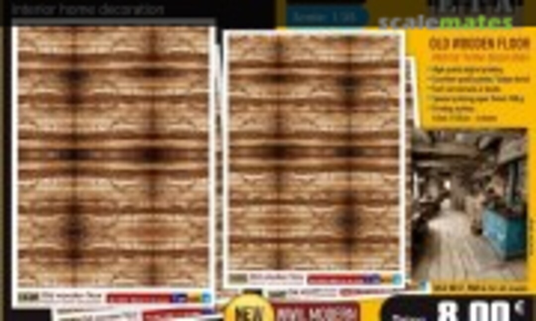 1:35 Old Wooden Floor (ETA Diorama Accessories 825) 825