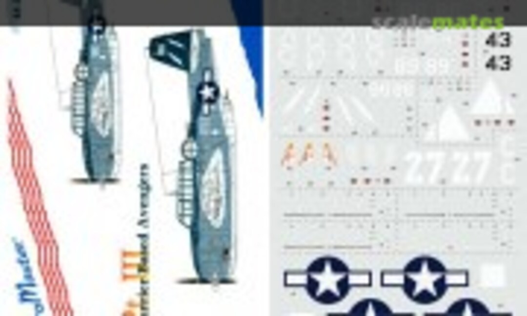 1:48 Carrier Based Avengers Pt. III (AeroMaster 48-291) 48-291