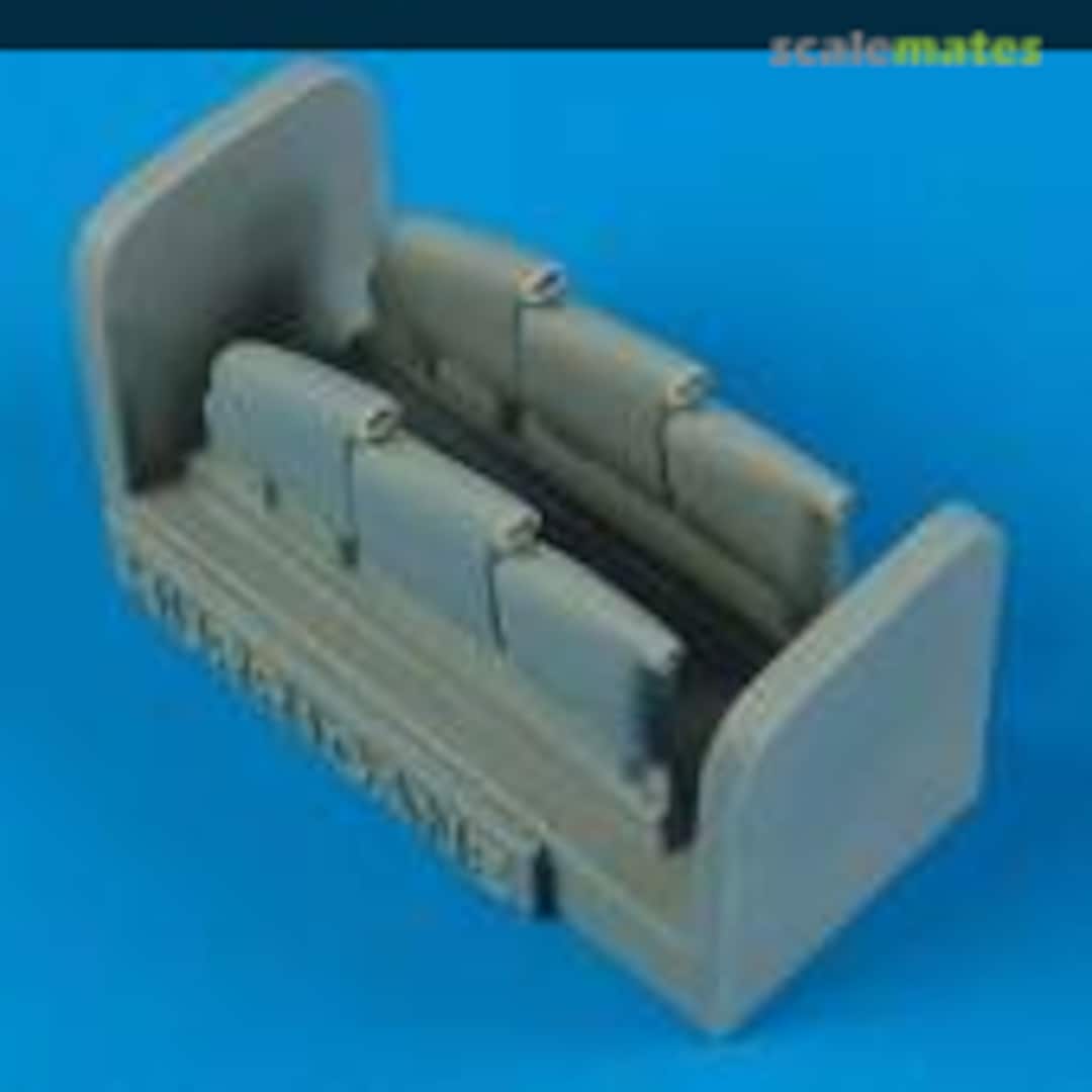 Boxart Hurricane Mk.I - Exhaust QB 48 423 Quickboost Boxart Hurricane Mk.I - Exhaust QB 48 423 Quickboost