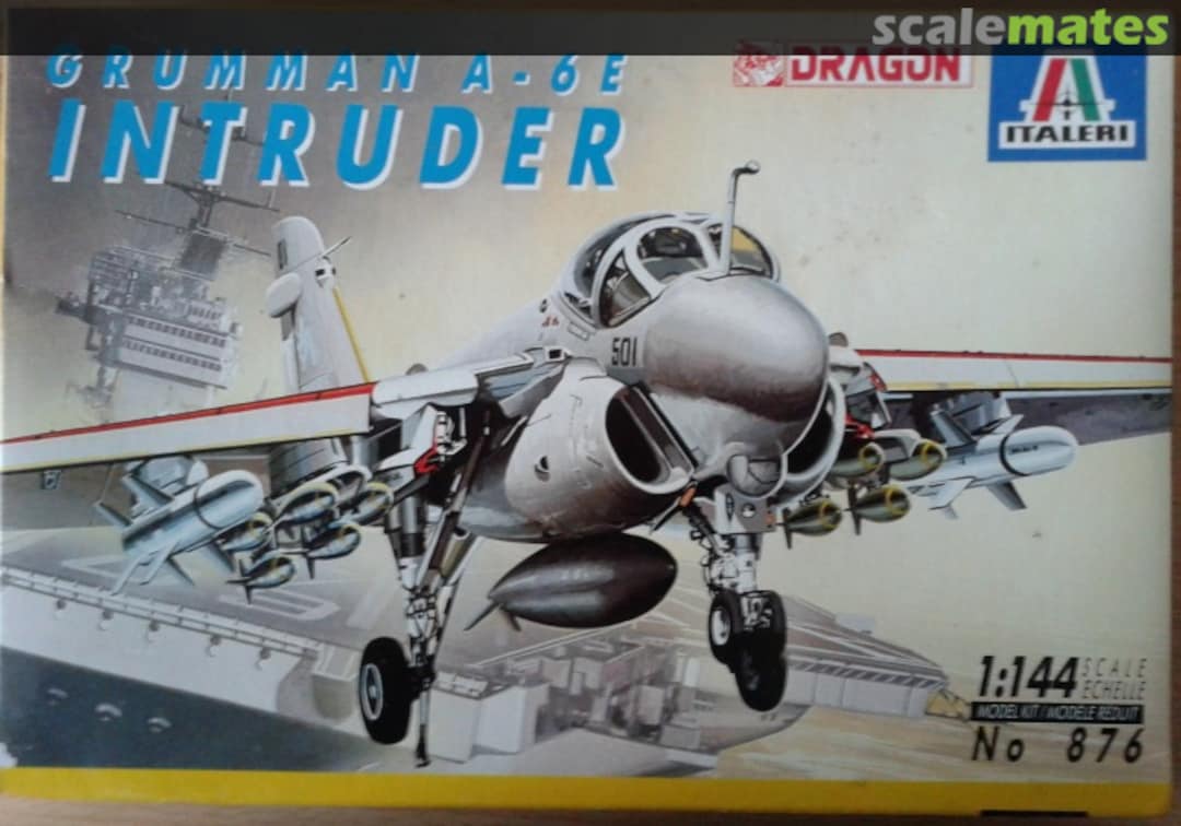 Boxart Grumman A-6E Intruder 876 Italeri Boxart Grumman A-6E Intruder 876 Italeri