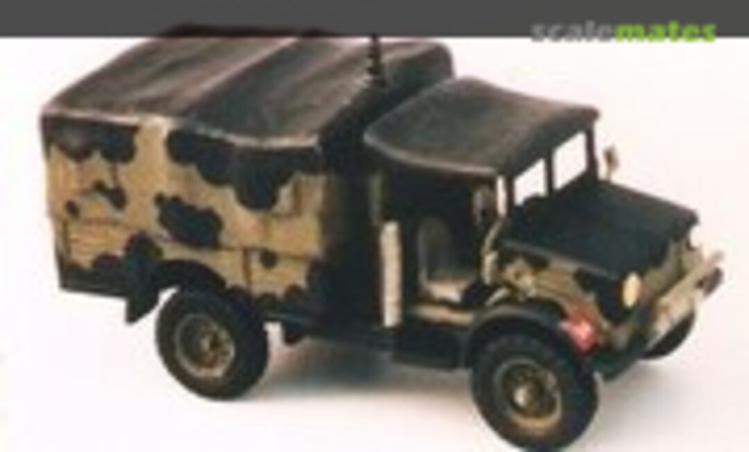 1:76 WWII Bedford MWC 15cwt Radio Truck (Wee Friends WV76022)