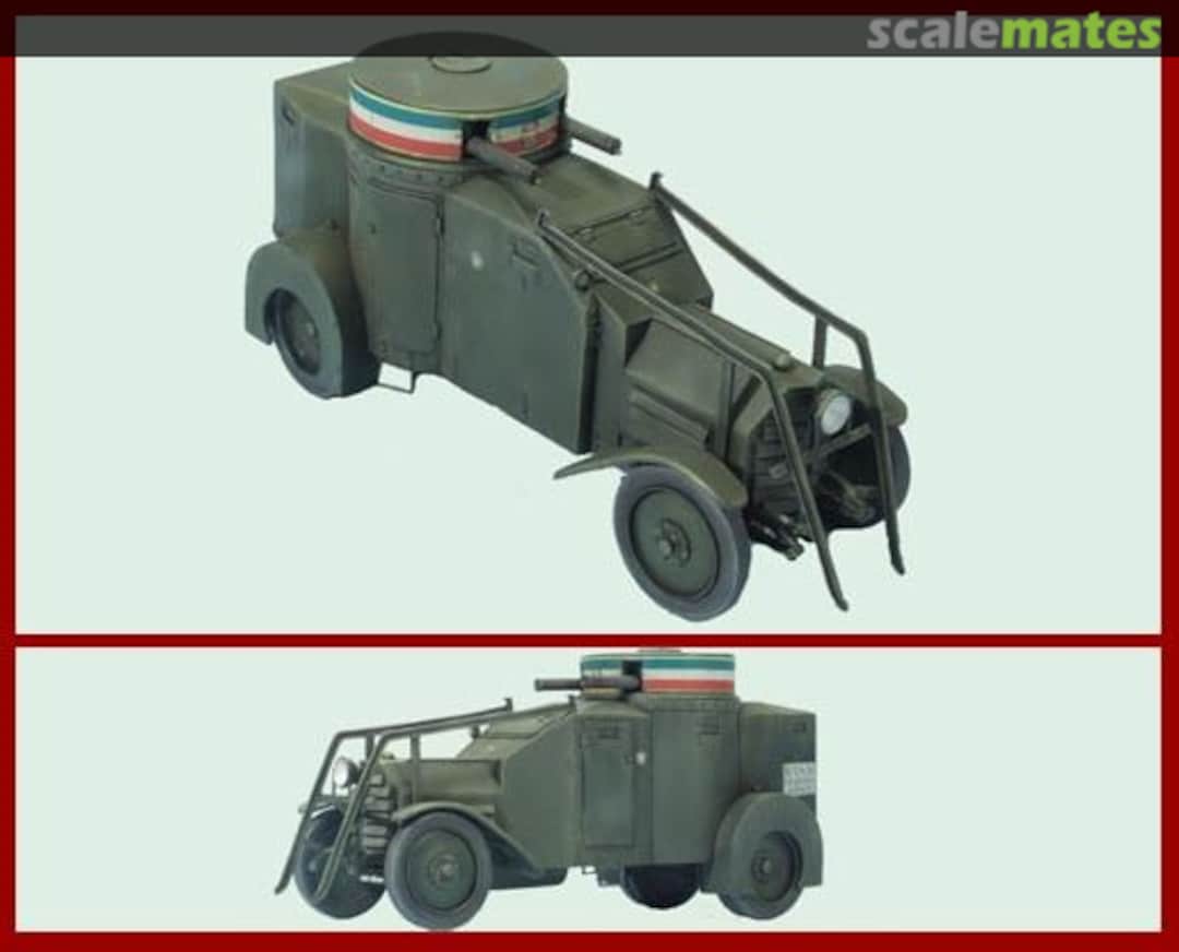 Boxart Lancia IZM Armoured Car R101 CRIEL.MODEL Boxart Lancia IZM Armoured Car R101 CRIEL.MODEL