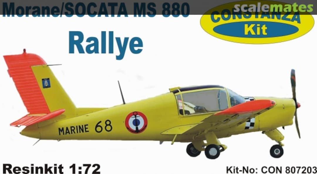 Boxart Morane/SOCATA MS 880 Rallye CON 807203 Constanza Kit Boxart Morane/SOCATA MS 880 Rallye CON 807203 Constanza Kit