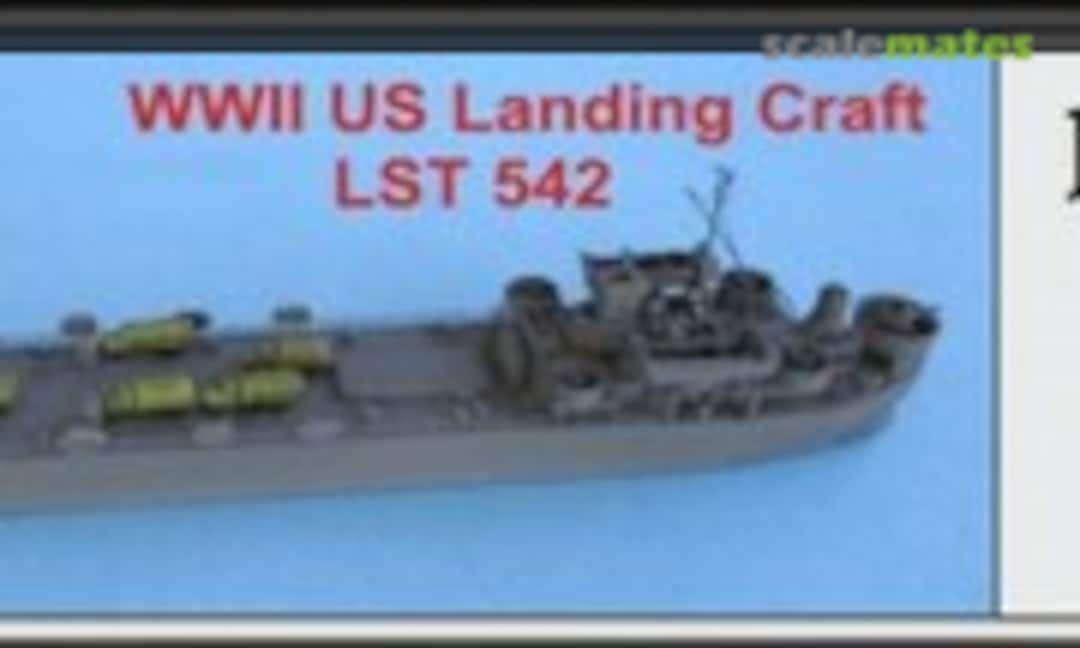 1:700 WWII Landing Craft LST 542 (Niko Model 7029)