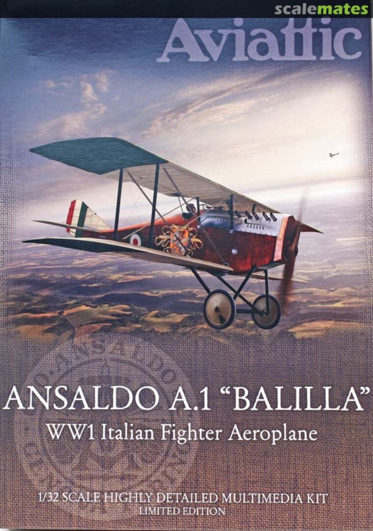 Boxart Ansaldo A.1 Balilla ATTKIT006 Aviattic Boxart Ansaldo A.1 Balilla ATTKIT006 Aviattic