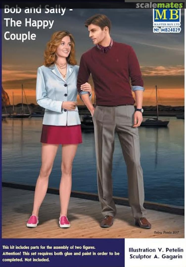 Boxart Bob and Sally - The Happy Couple MB24029 Master Box Boxart Bob and Sally - The Happy Couple MB24029 Master Box