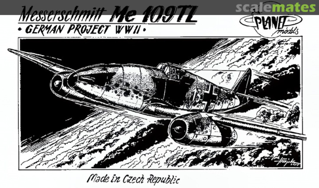 Boxart Messerschmitt Me 109TL PLT004 Planet Models Boxart Messerschmitt Me 109TL PLT004 Planet Models