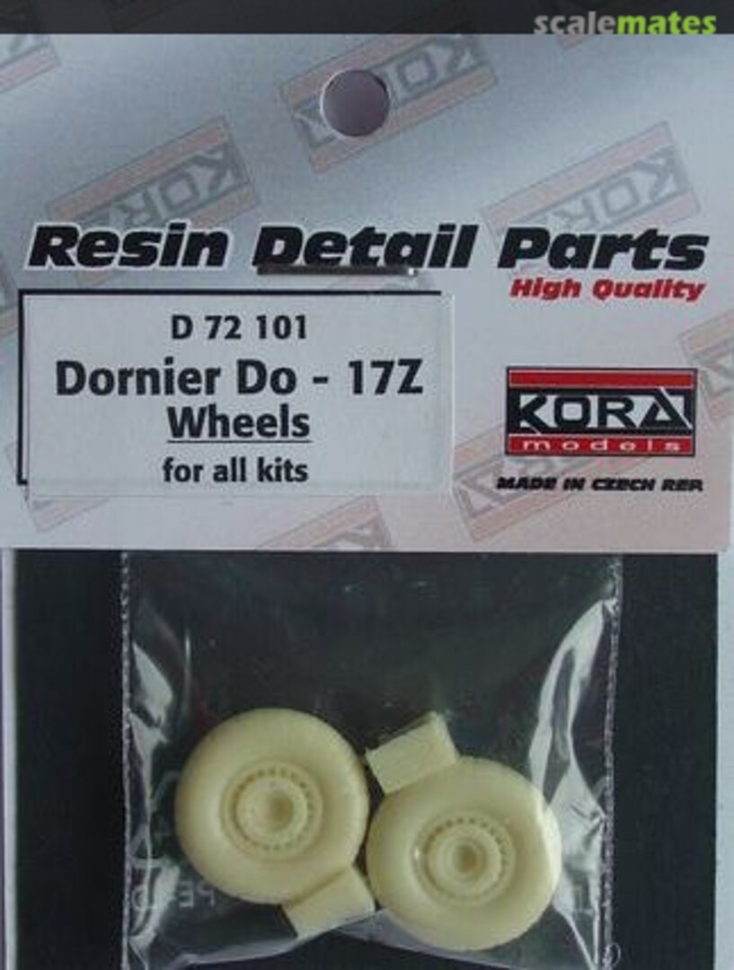Boxart Dornier Do-17Z Wheels D 72 101 Kora Models Boxart Dornier Do-17Z Wheels D 72 101 Kora Models