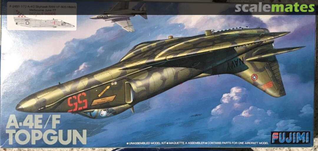 Boxart A-4E/F Top Gun F-24S1 AU repack Boxart A-4E/F Top Gun F-24S1 AU repack