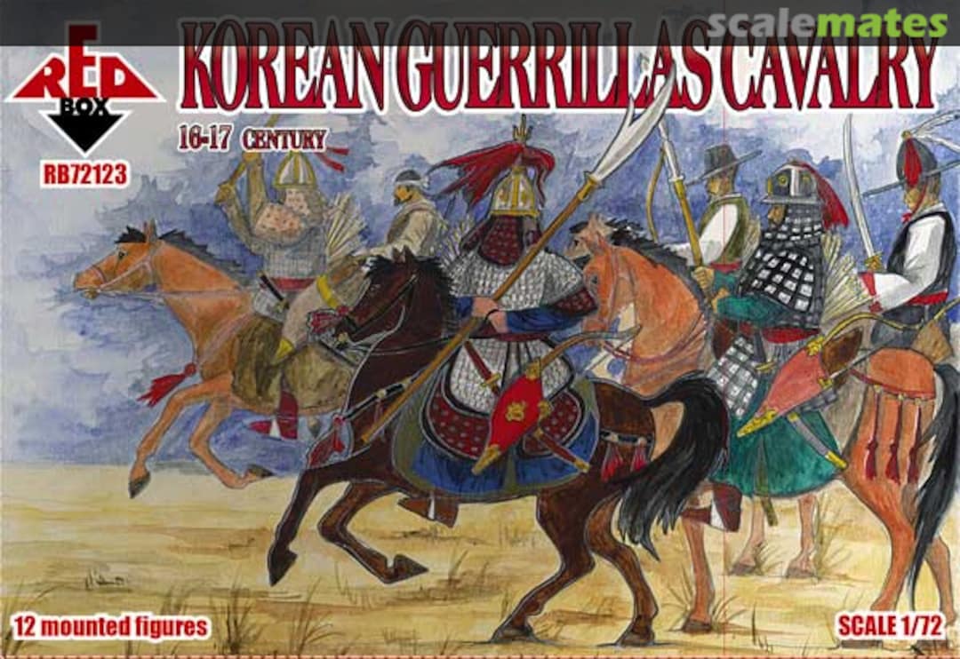 Boxart Korean Guerrillas Cavalry RB72123 Red Box