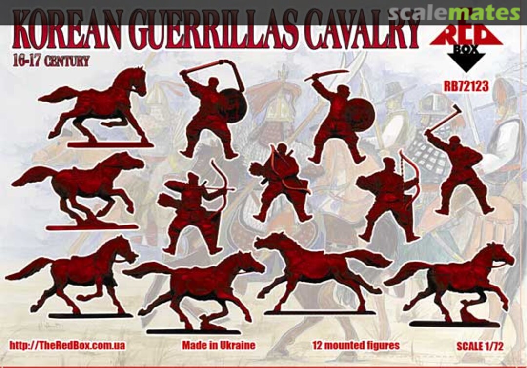 Contents Korean Guerrillas Cavalry RB72123 Red Box