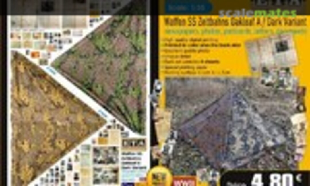 1:35 Waffen SS Zeltbahn Oakleaf A/ Dark Variant (ETA Diorama Accessories 644) 644