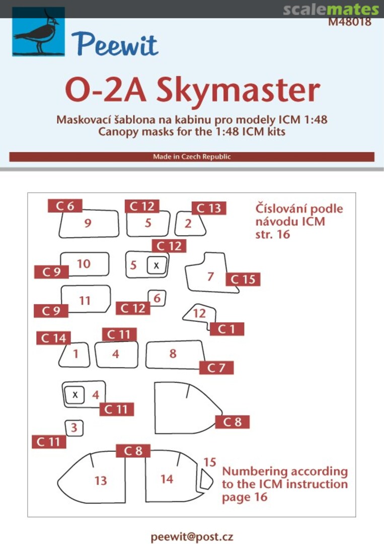 Boxart O-2A Skymaster M48018 Peewit Boxart O-2A Skymaster M48018 Peewit