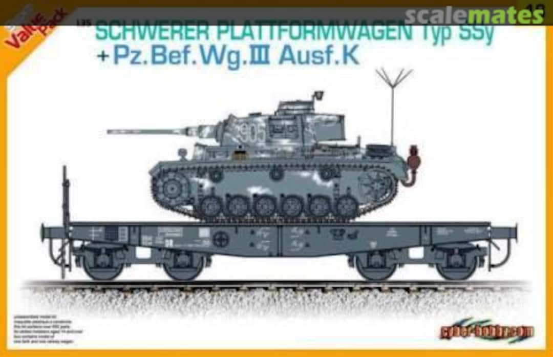 Boxart SCHWERER PLATTFORMWAGEN Typ SSy 9118 Cyber Hobby Boxart SCHWERER PLATTFORMWAGEN Typ SSy 9118 Cyber Hobby