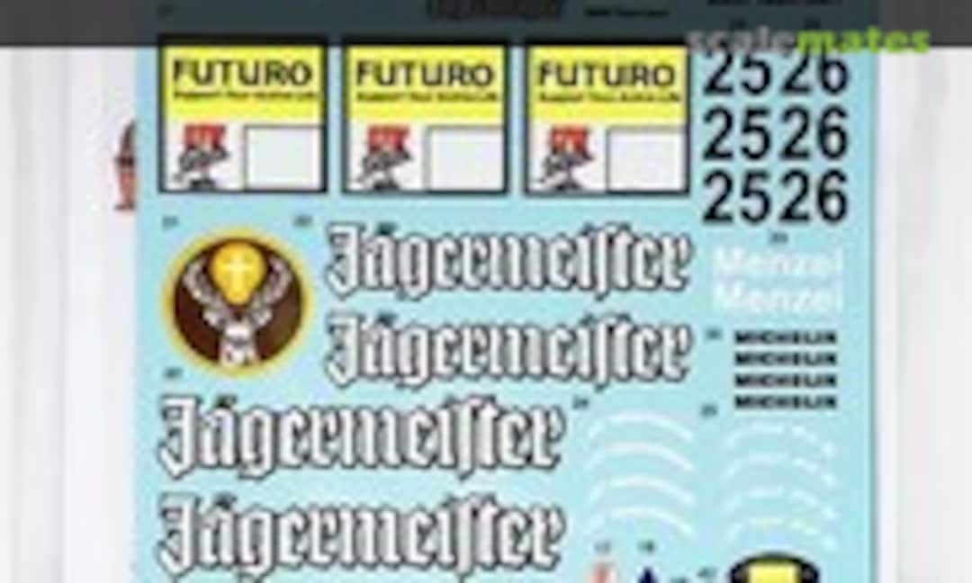 1:24 BMW 320i (E36) Jagermeister #25/26 STW '97 (Decalpool DP218) DP218