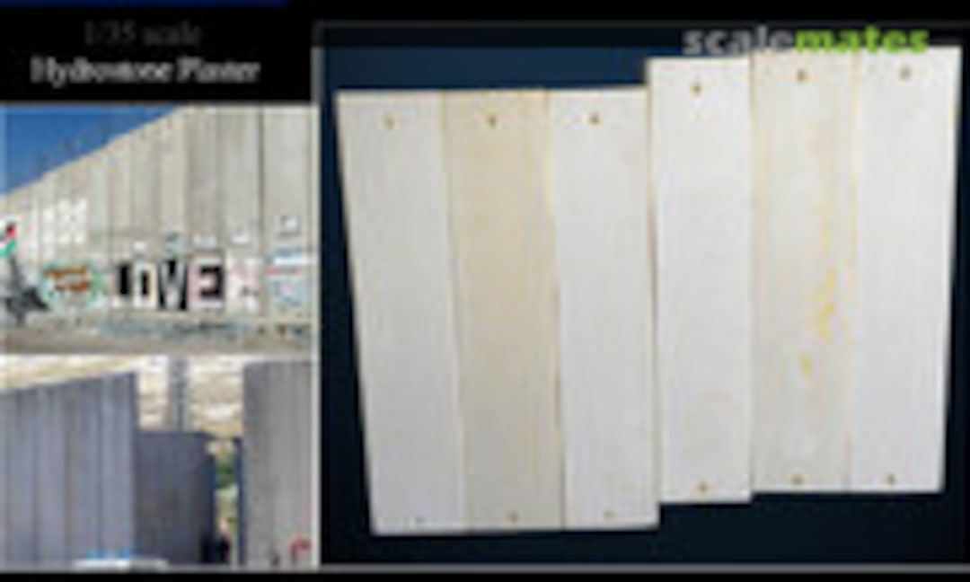 1:35 Israeli Security Wall Sections (Firestorm Models FS35227) FS35227