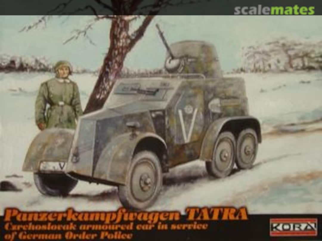 Boxart Panzerkampfwagen Tatra A3515 Kora Models Boxart Panzerkampfwagen Tatra A3515 Kora Models