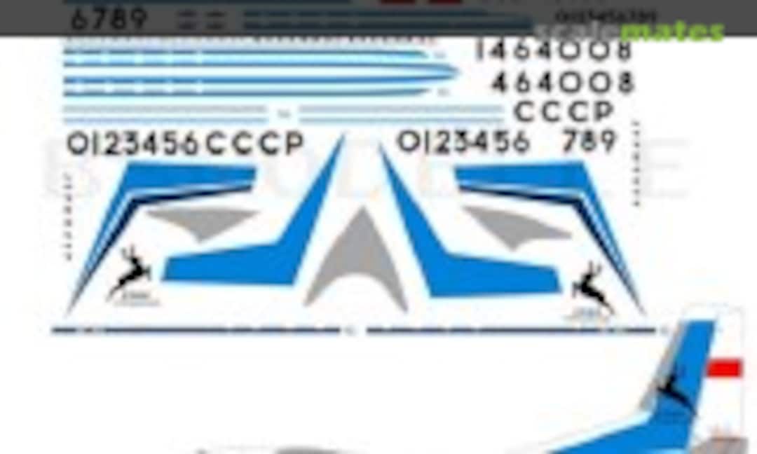 1:72 Antonov An-24 Aeroflot 60-th decal (BSmodelle BSM72046) BSM72046