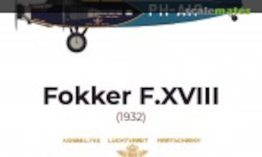 1:72 Fokker F.XVIII (Airmastr (Malý-Strmiska) 72006) 72006