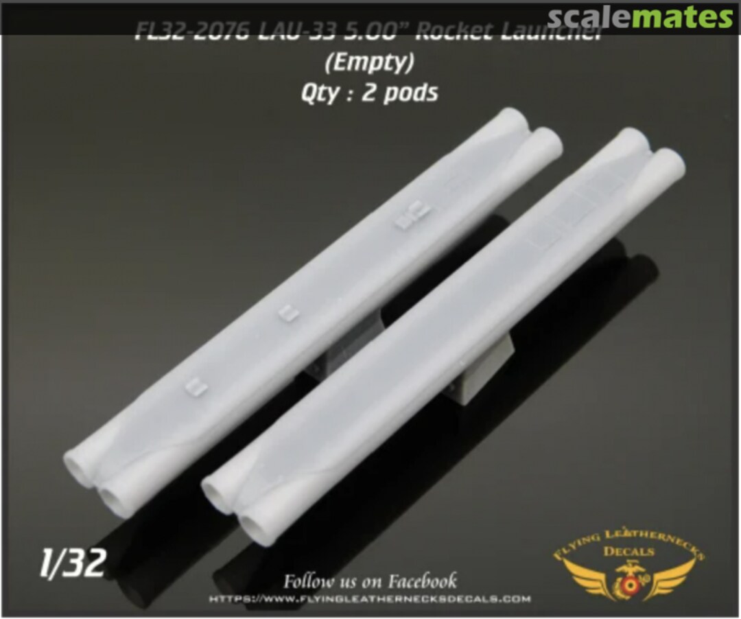 Boxart LAU-33 5.00" Rocket Launcher (Empty) FL32-2076 Flying Leathernecks Boxart LAU-33 5.00" Rocket Launcher (Empty) FL32-2076 Flying Leathernecks