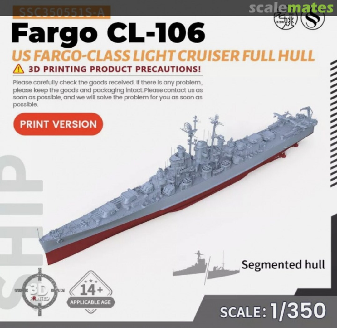 Boxart Fargo CL-106 SSC350551S-A SSMODEL Boxart Fargo CL-106 SSC350551S-A SSMODEL