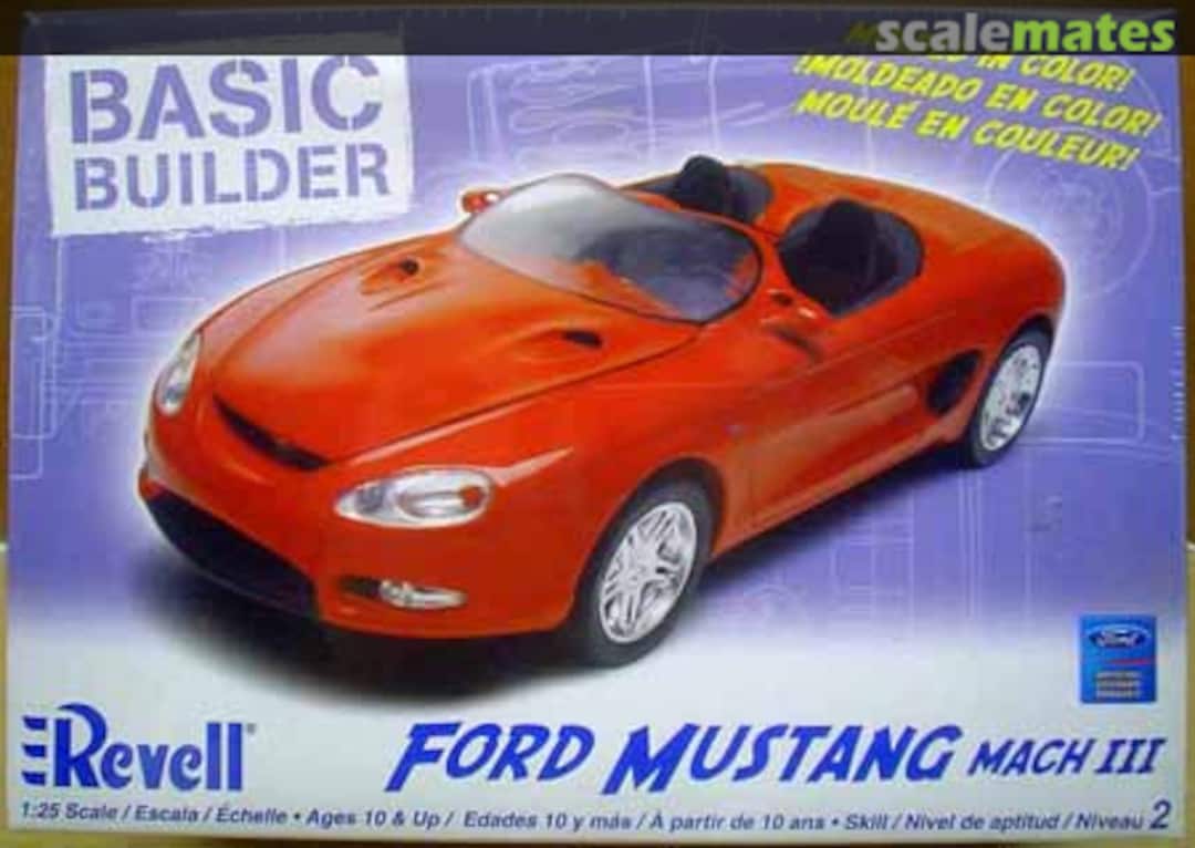 Boxart Ford Mustang Mach III 85-0859 Revell Boxart Ford Mustang Mach III 85-0859 Revell
