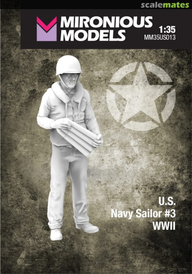 Boxart WWII US Navy Sailor #3 MM35US013 Mironious Models Boxart WWII US Navy Sailor #3 MM35US013 Mironious Models