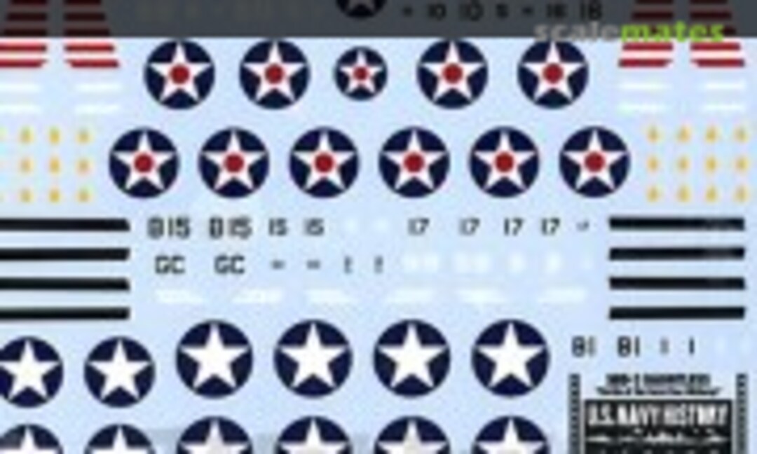 1:144 SBD-3 Dauntless Decals Battle of the Coral Sea - Midway Limited Edition (MYK Design 06393) 06393