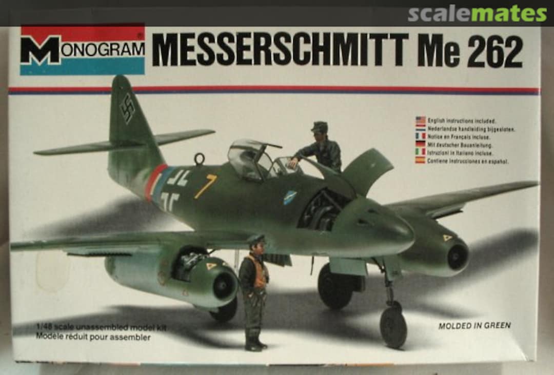 Boxart Messerschmitt Me 262 5410 Monogram Boxart Messerschmitt Me 262 5410 Monogram