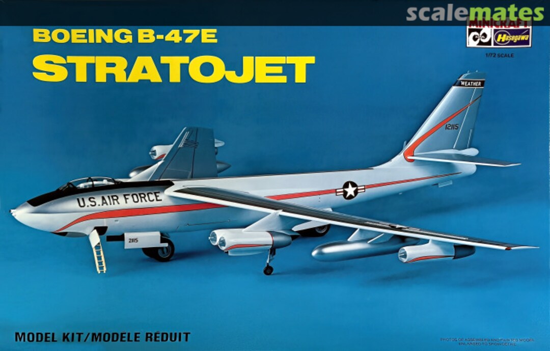 Boxart Boeing B-47E Stratojet 1223 Minicraft Hasegawa Boxart Boeing B-47E Stratojet 1223 Minicraft Hasegawa
