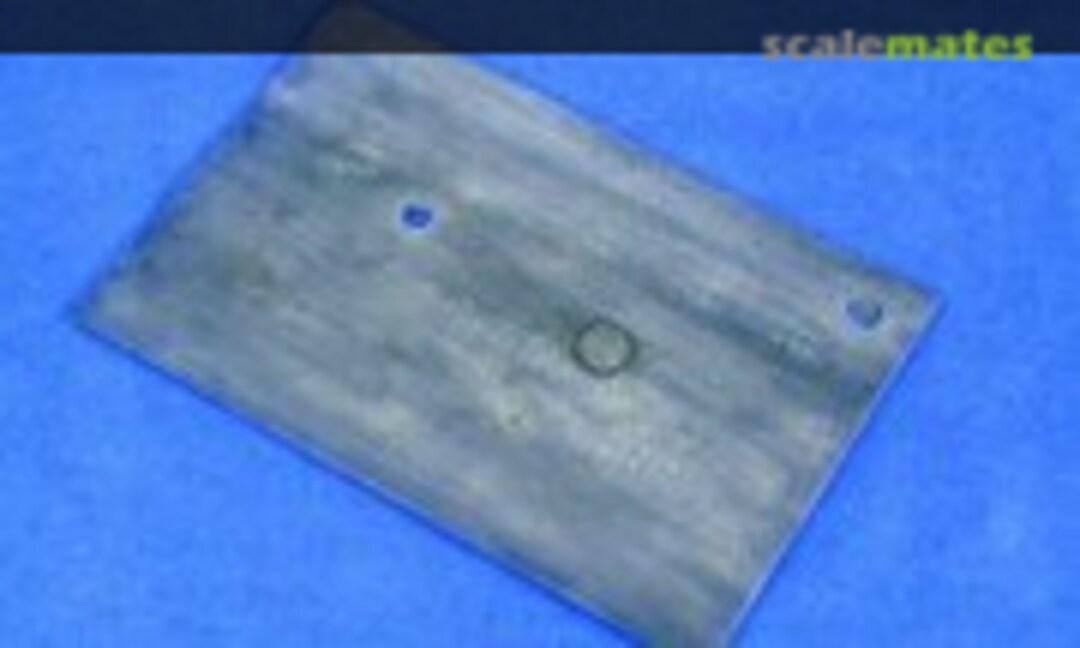 Asphalt Damaged Street/Road Section (Verlinden Productions 2303)