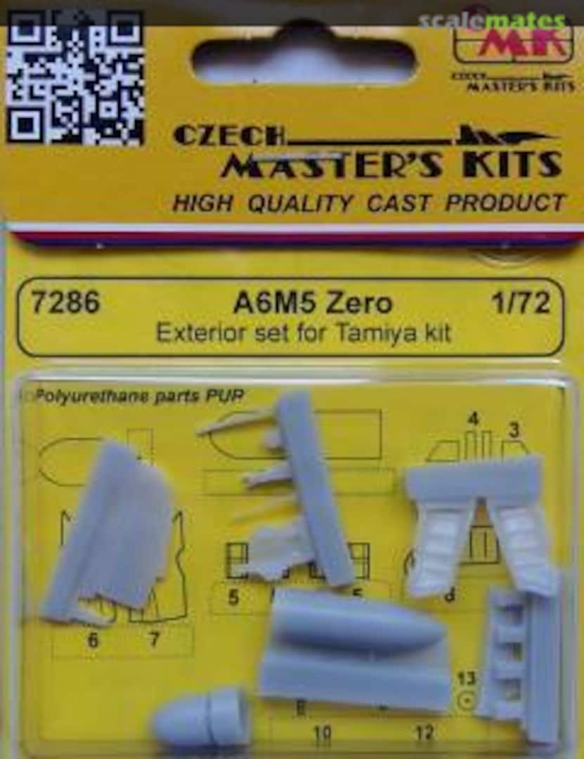 Boxart A6M5 Zero Exterior set - Tamiya - 7286 CMK Boxart A6M5 Zero Exterior set - Tamiya - 7286 CMK