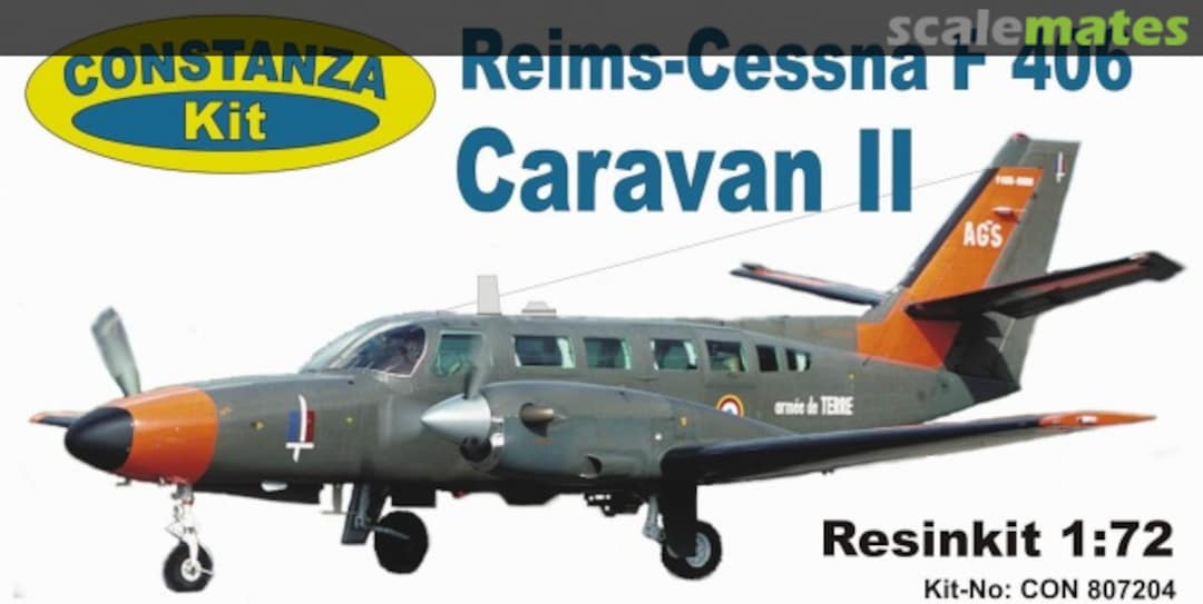 Boxart Reims-Cessna F 406 Caravan II CON 807204 Constanza Kit Boxart Reims-Cessna F 406 Caravan II CON 807204 Constanza Kit