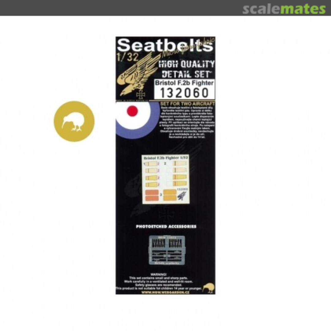 Boxart Bristol F.2B Fighter - PE Detail Set 132060 HGW Models Boxart Bristol F.2B Fighter - PE Detail Set 132060 HGW Models
