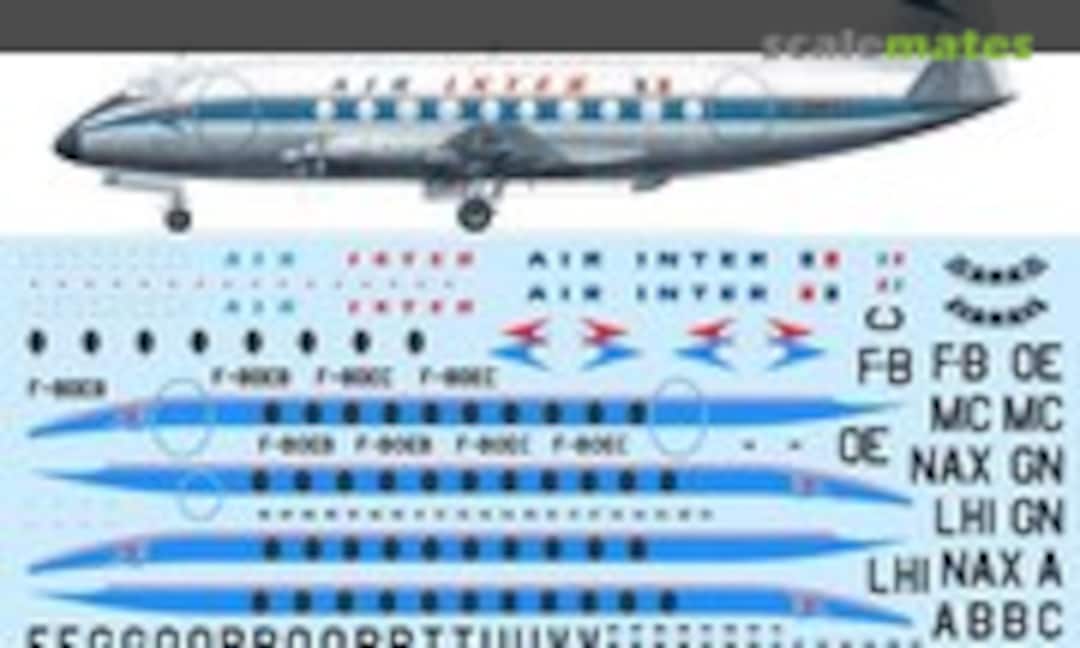 1:144 Vickers Viscount 708, 724 (F-RSIN FRP4049)