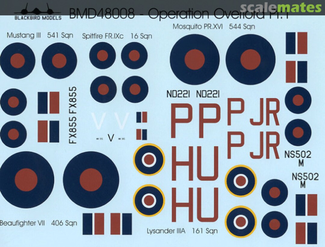 Boxart Operation Overlord Part 1 BMD48008 Blackbird Models Boxart Operation Overlord Part 1 BMD48008 Blackbird Models