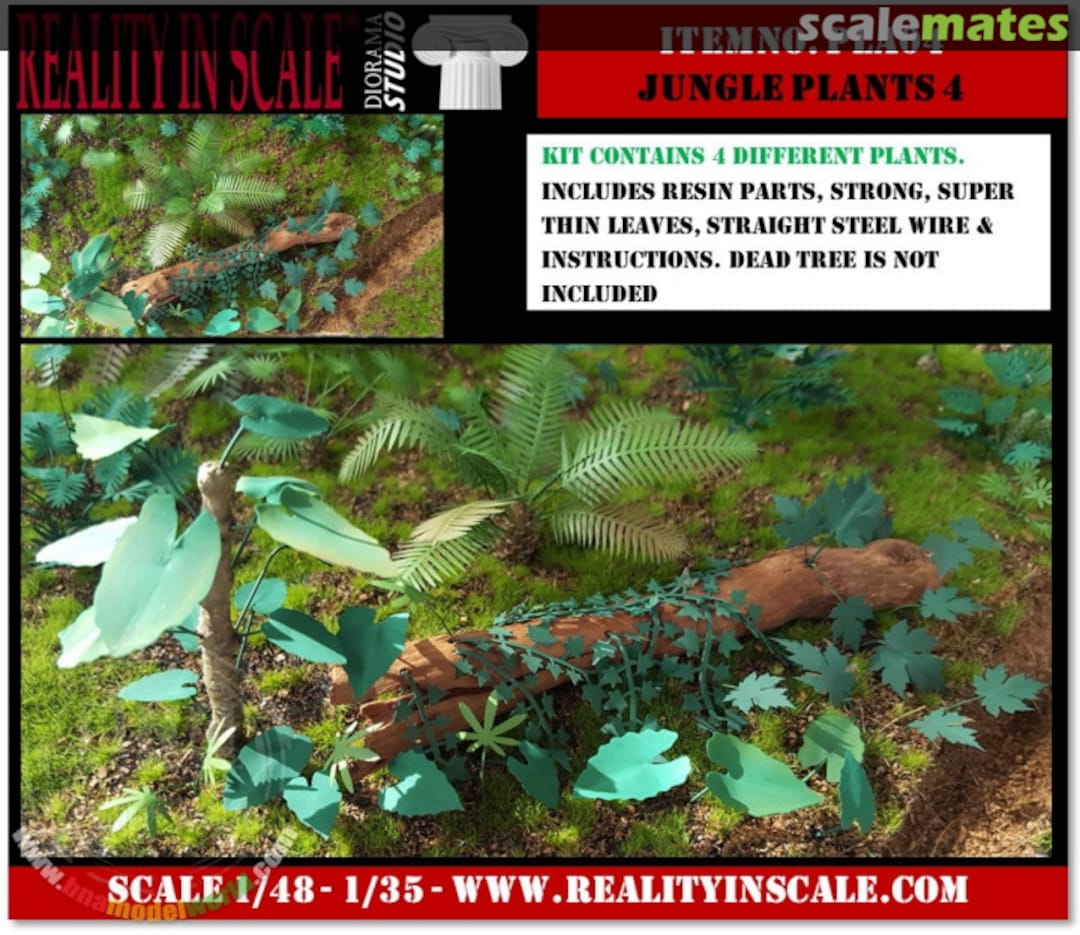Boxart Jungle Plants 04 PLA04 Reality in Scale